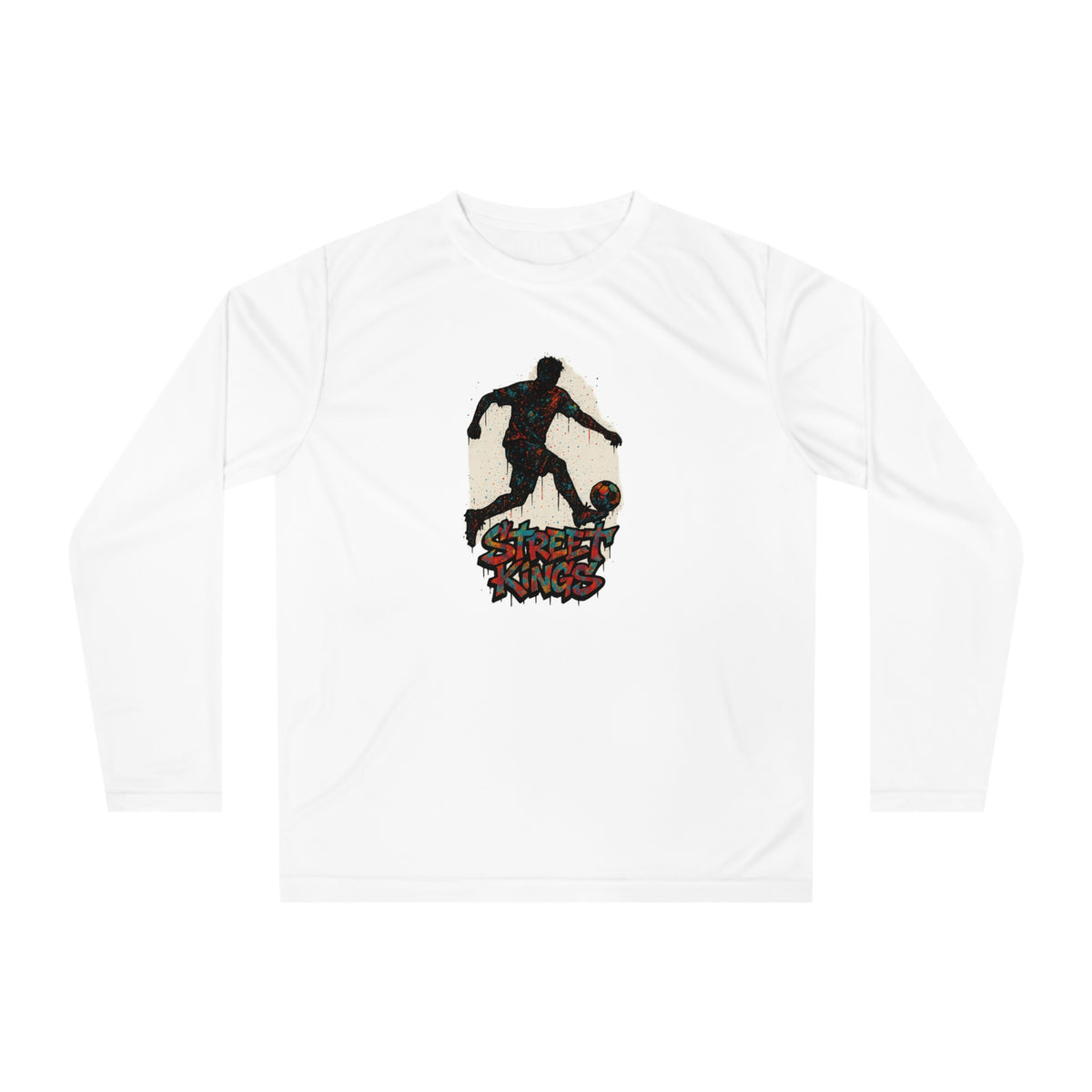 Unisex Street Kings Soccer Long Sleeve Shirt