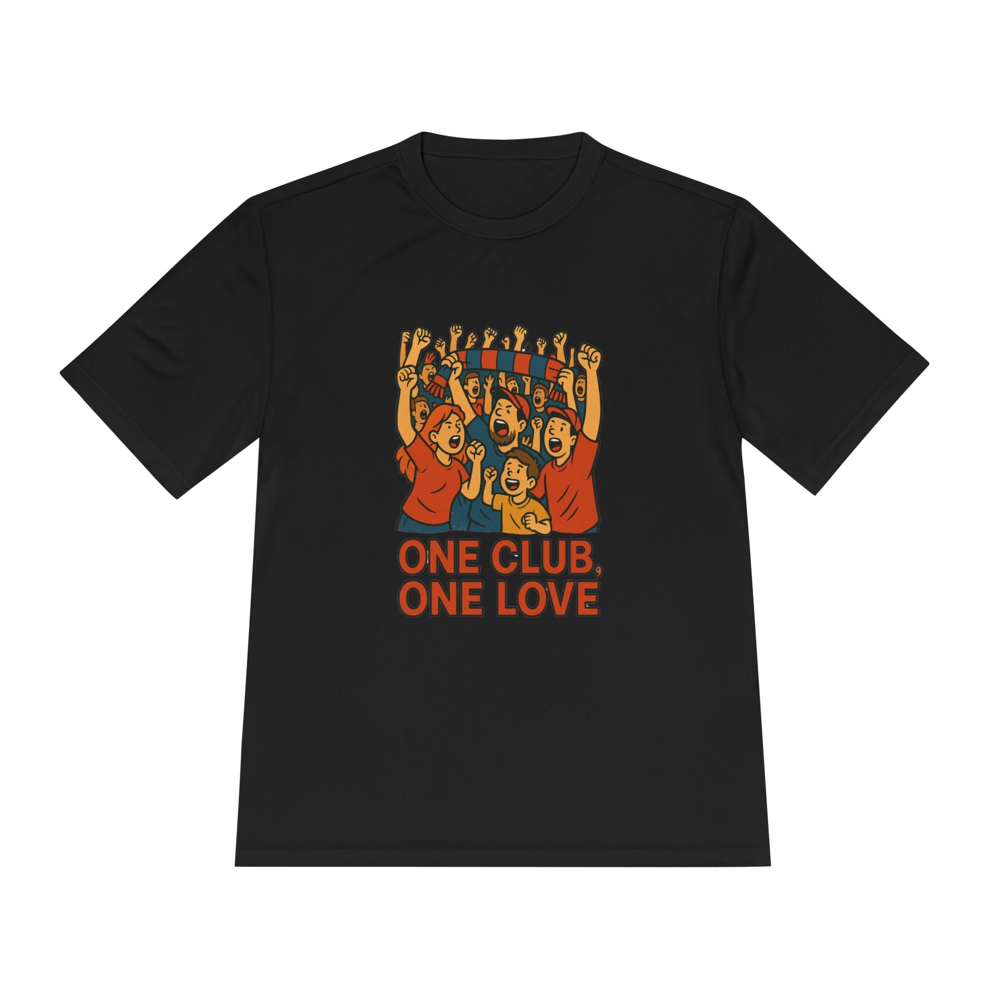 Unisex Moisture Wicking Tee - One Club, One Love