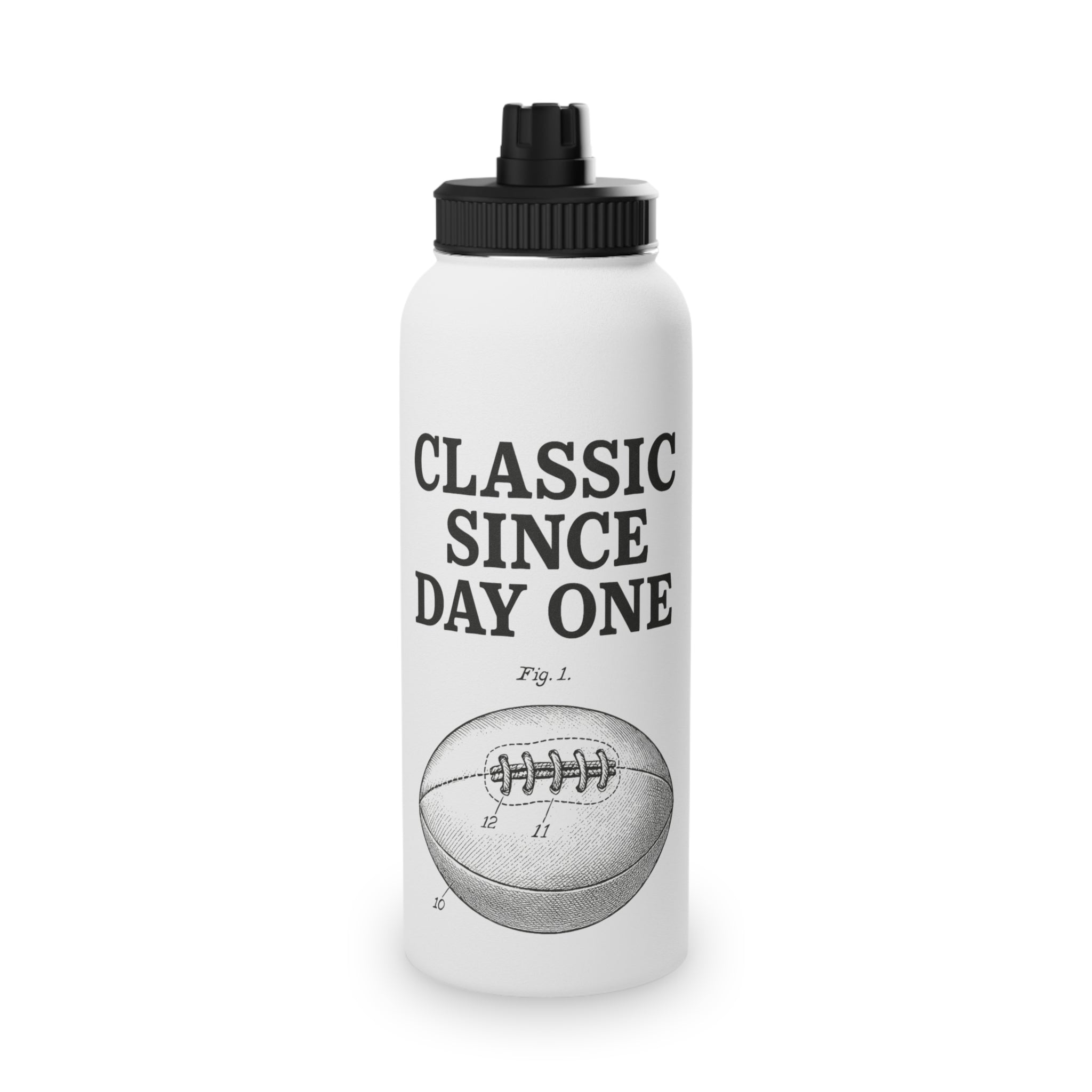 Classic Since Day One Stainless Steel Water Bottle