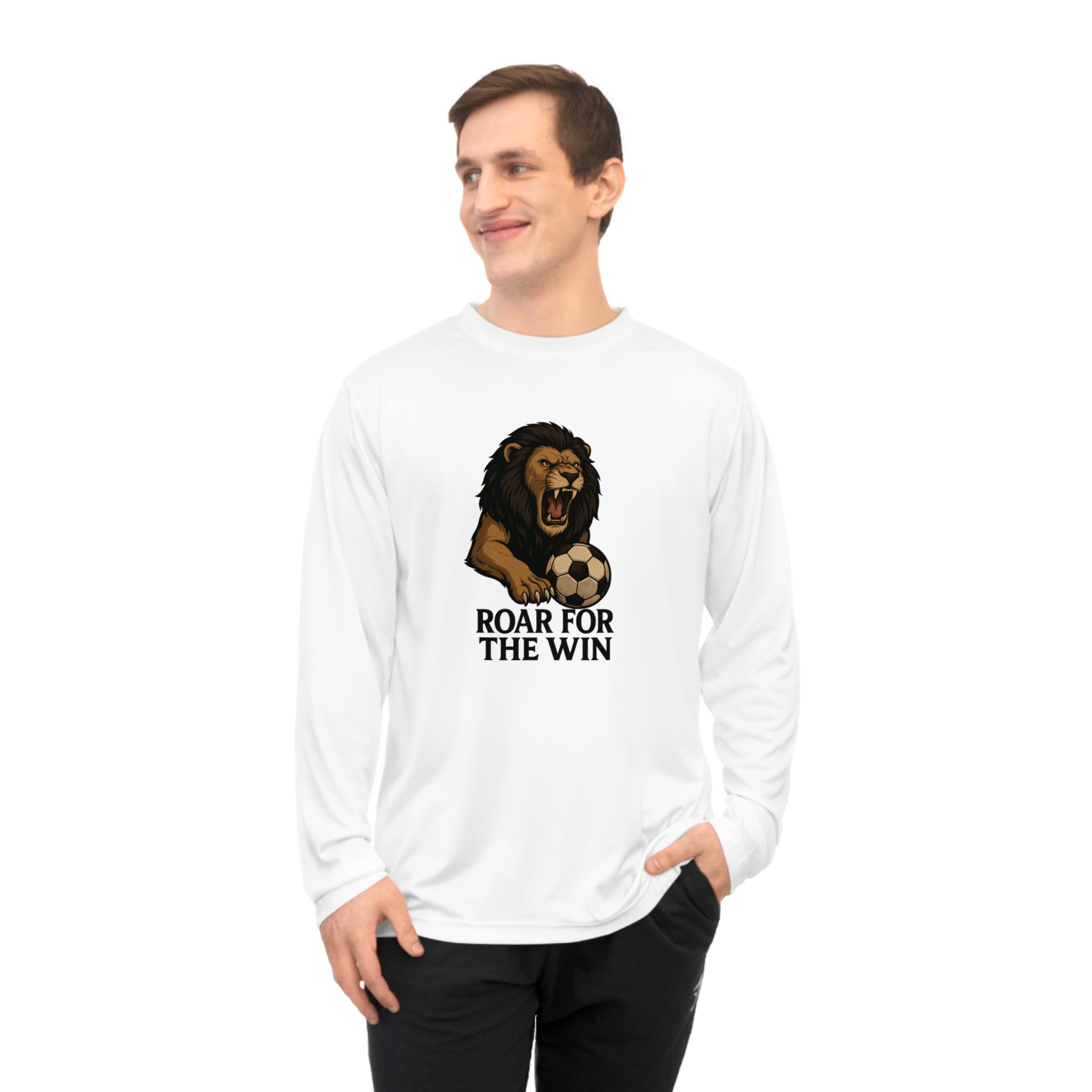 Roar for the Win Unisex Performance Long Sleeve Shirt