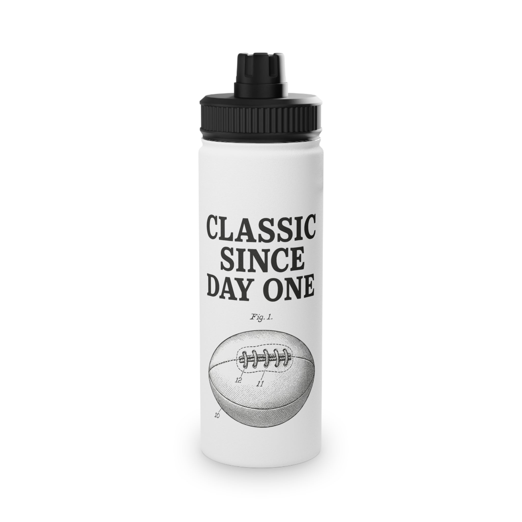 Classic Since Day One Stainless Steel Water Bottle
