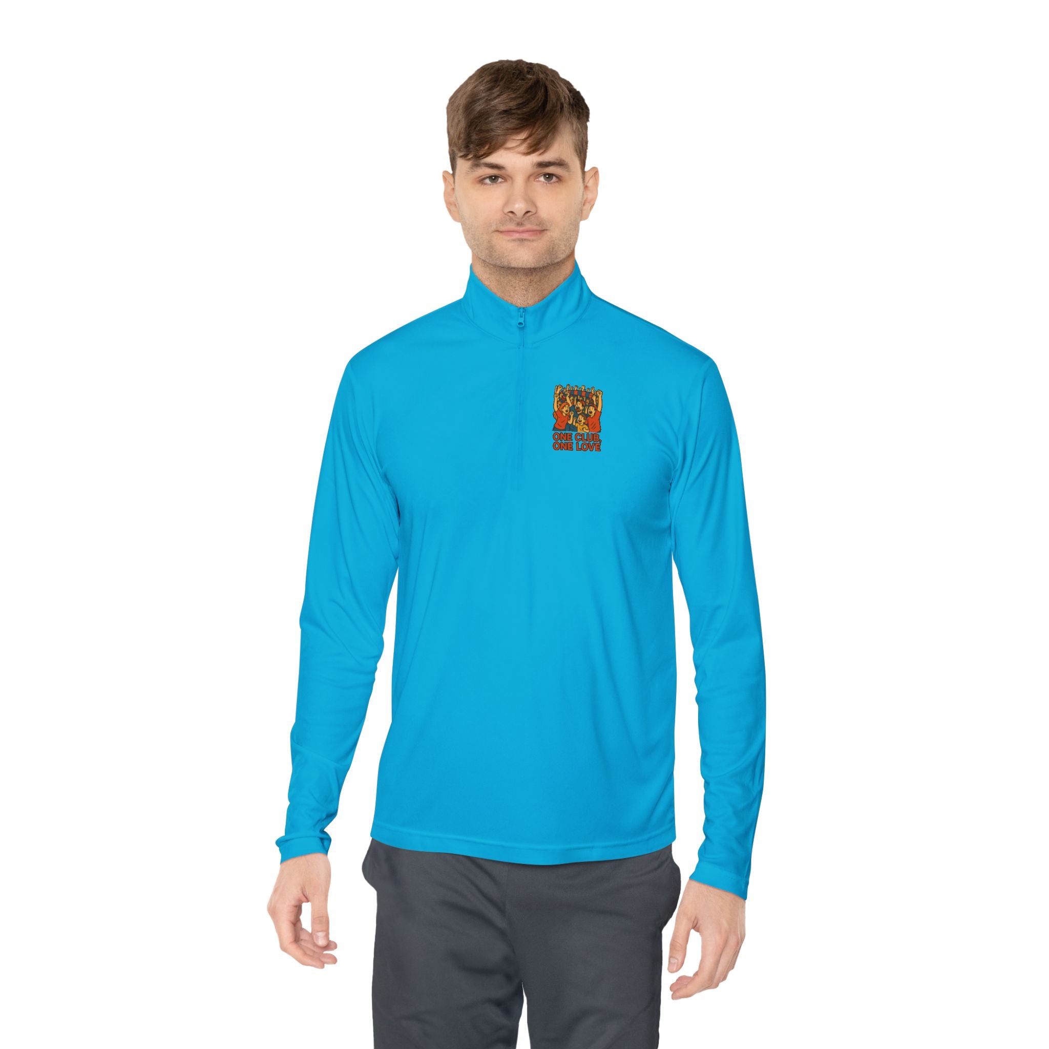 "One Club" Unisex Quarter-Zip Pullover