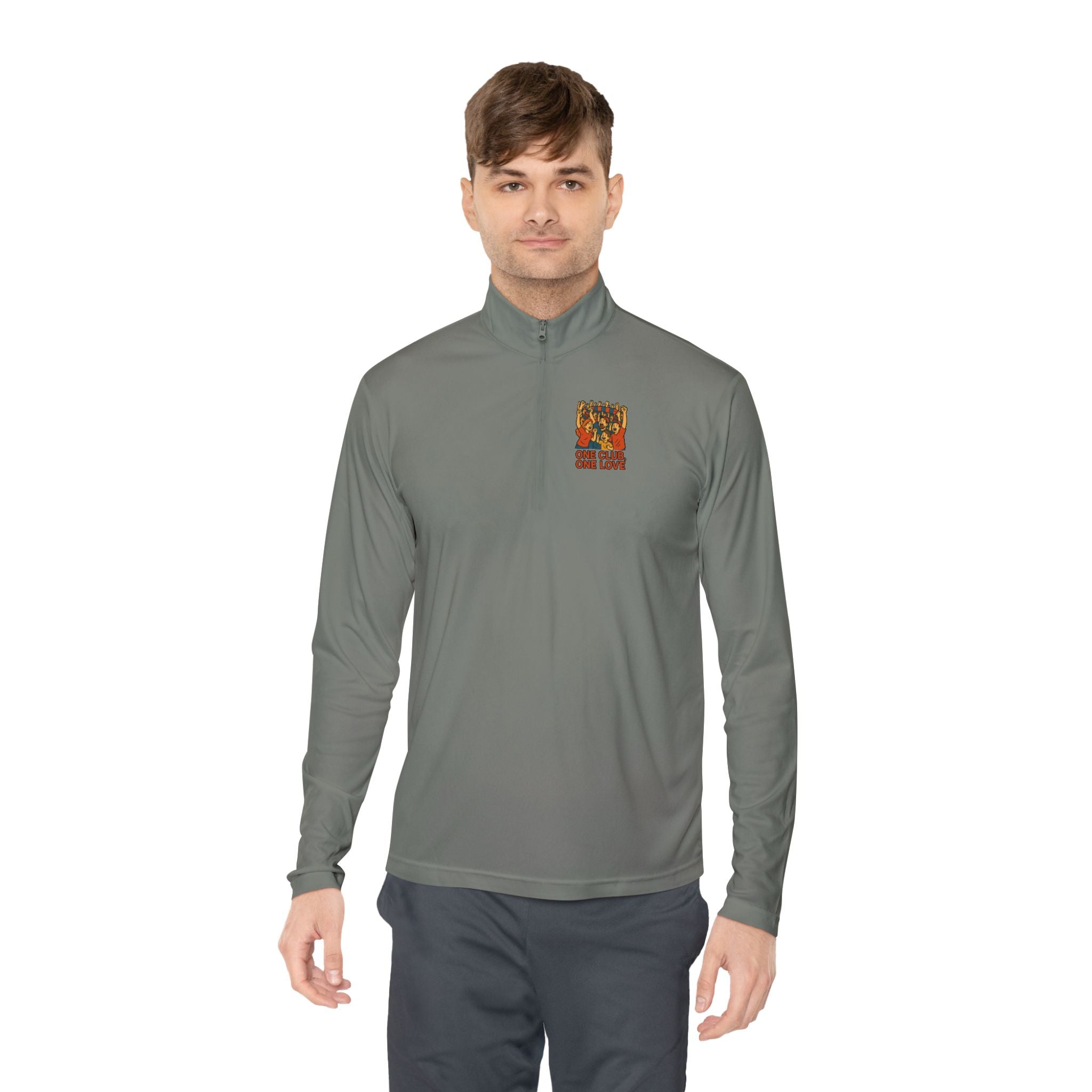 "One Club" Unisex Quarter-Zip Pullover