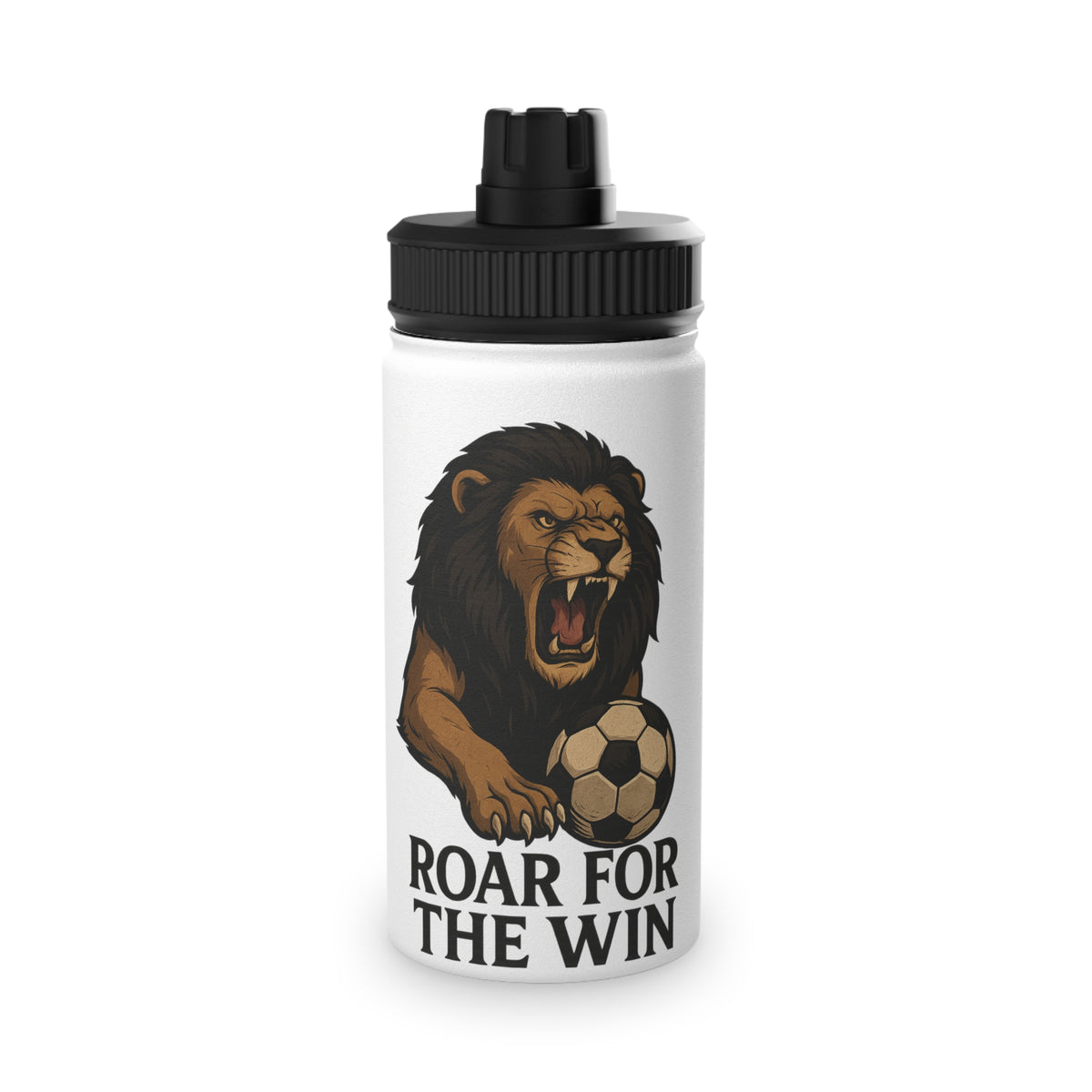 Sporty Stainless Steel Water Bottle