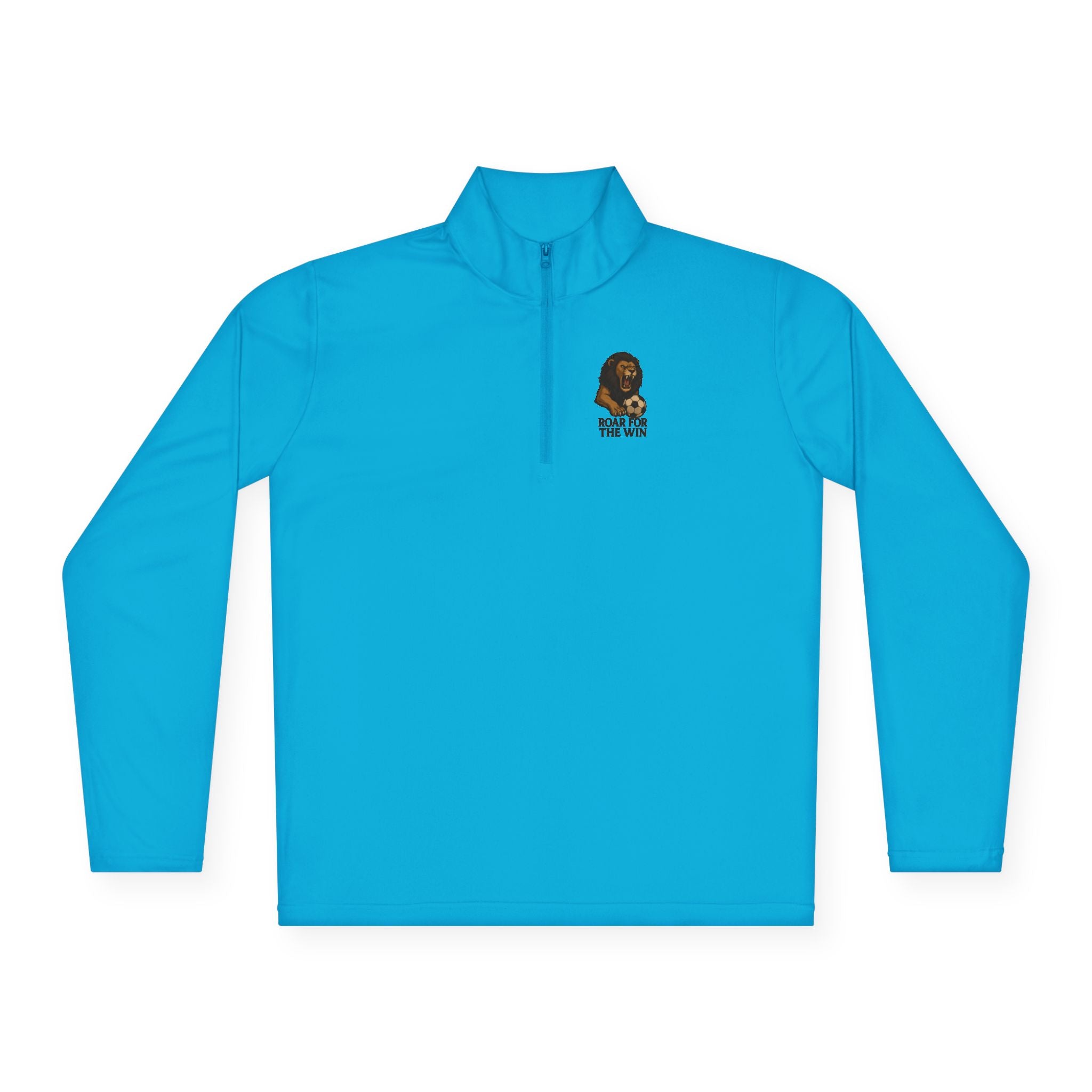 Zip Pullover with Lion Design