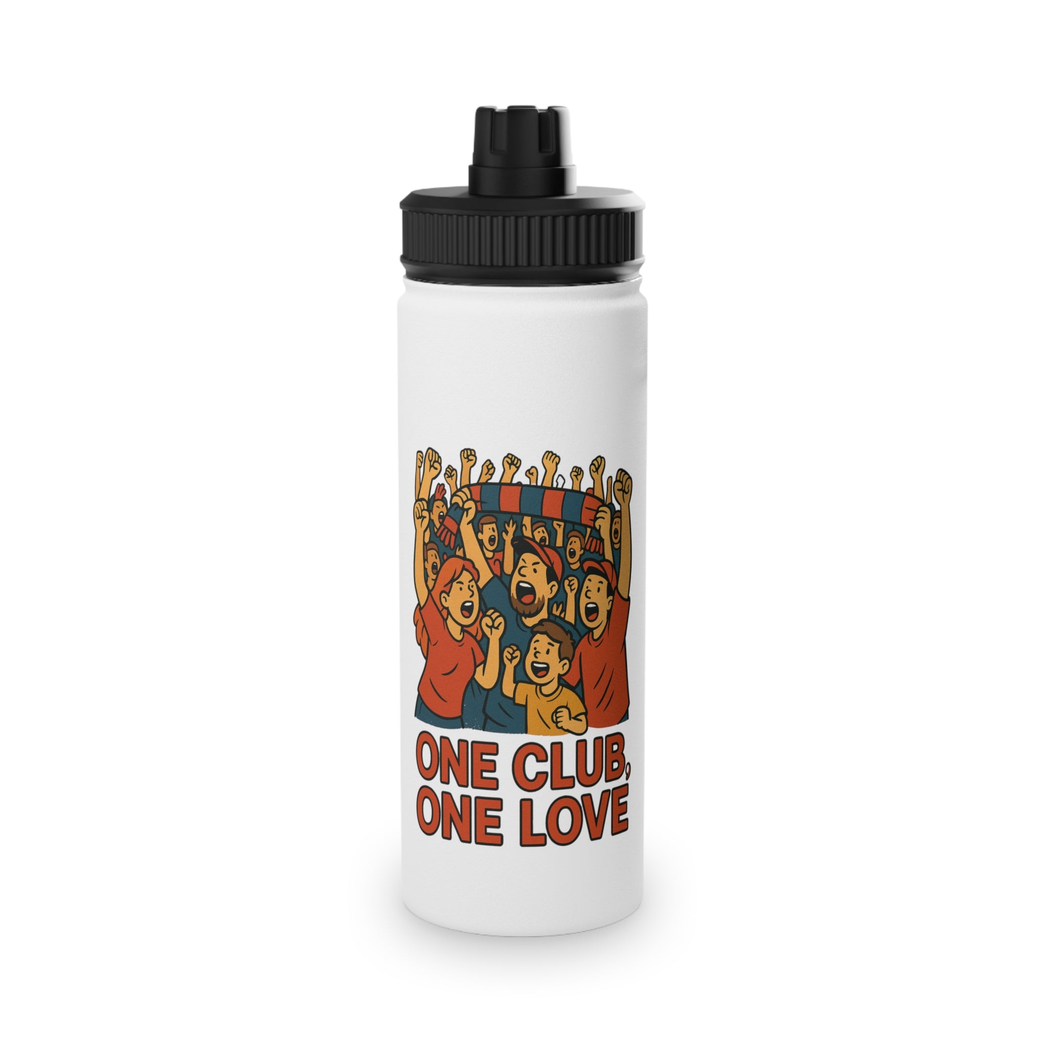 Cheering Fans Stainless Steel Water Bottle