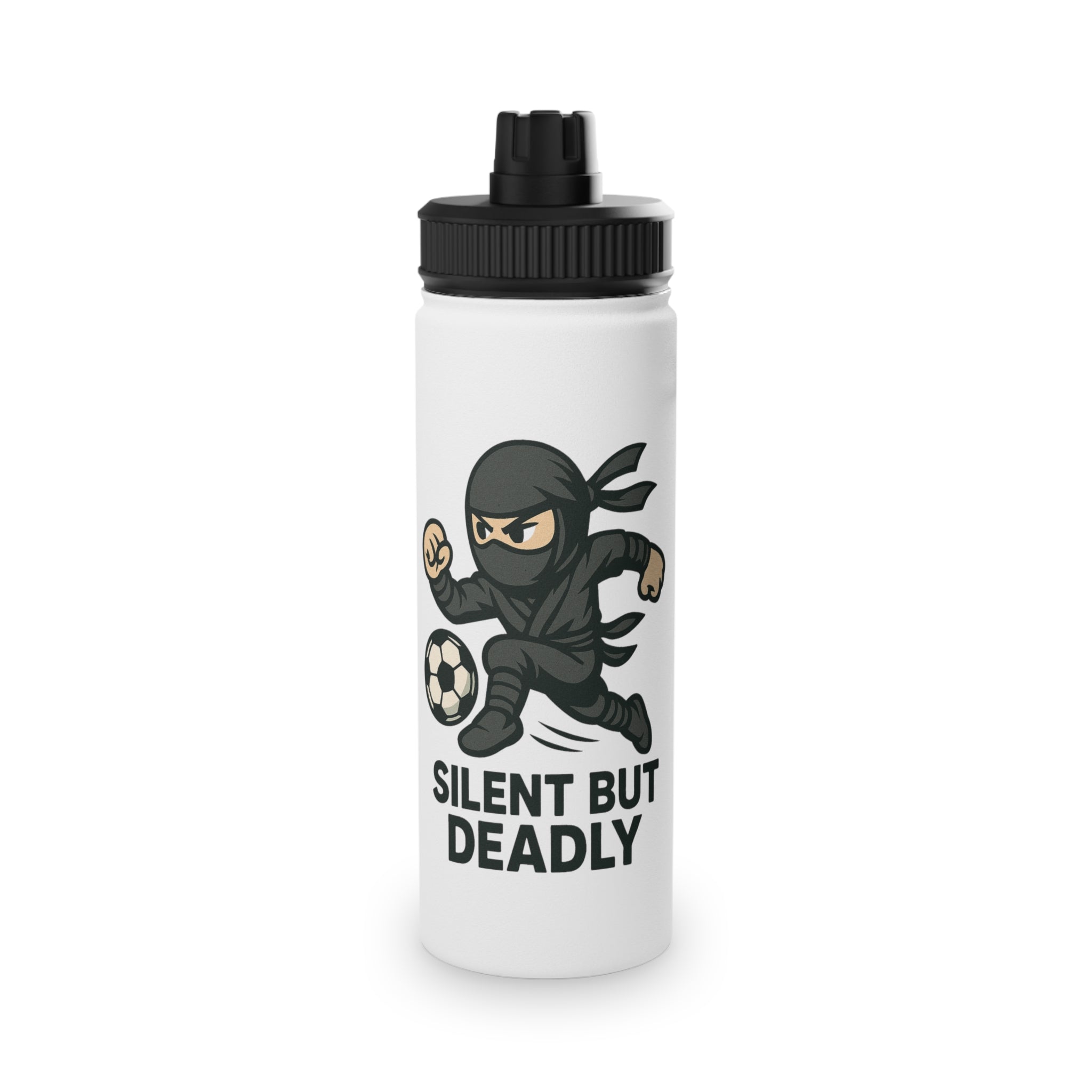 Ninja Sports Water Bottle – "Silent But Deadly"