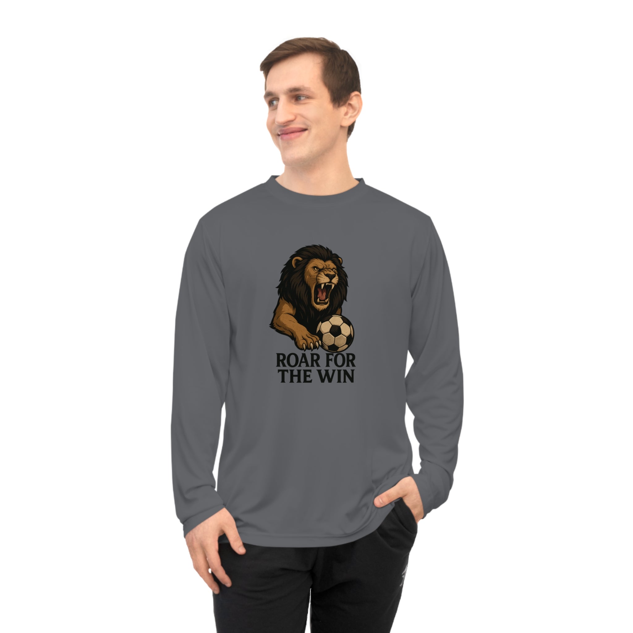 Roar for the Win Unisex Performance Long Sleeve Shirt