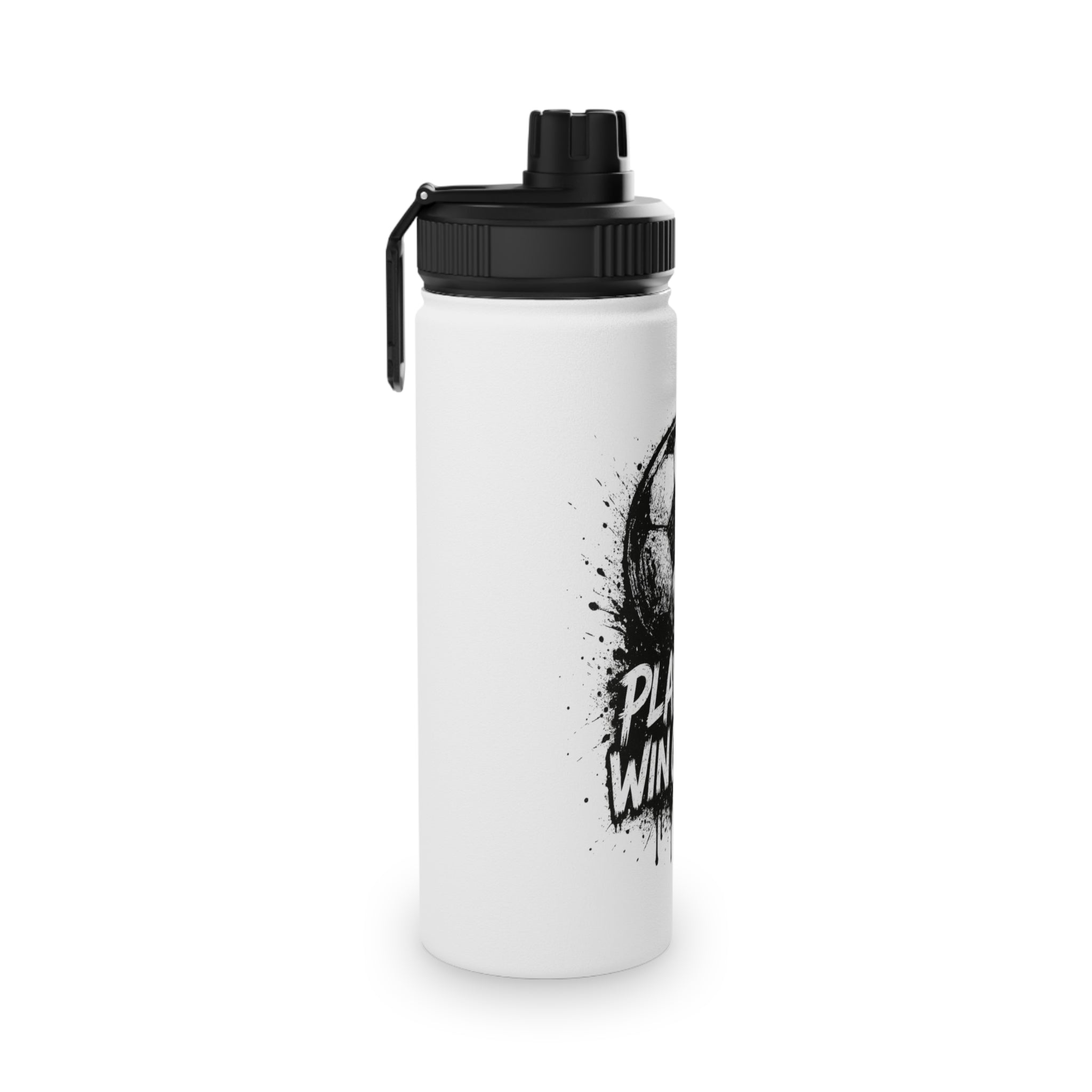 Play Dirty Win Clean Stainless Steel Sports Water Bottle