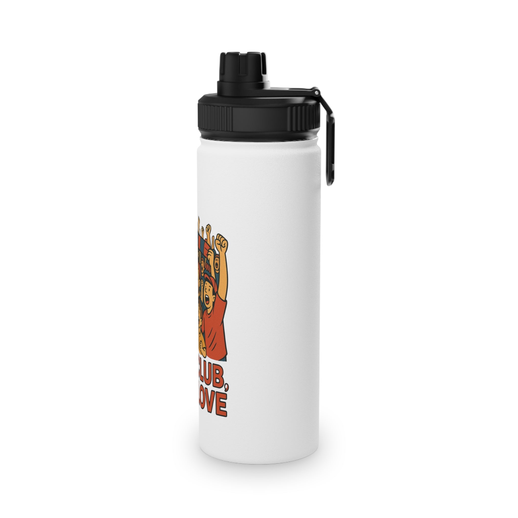 Cheering Fans Stainless Steel Water Bottle