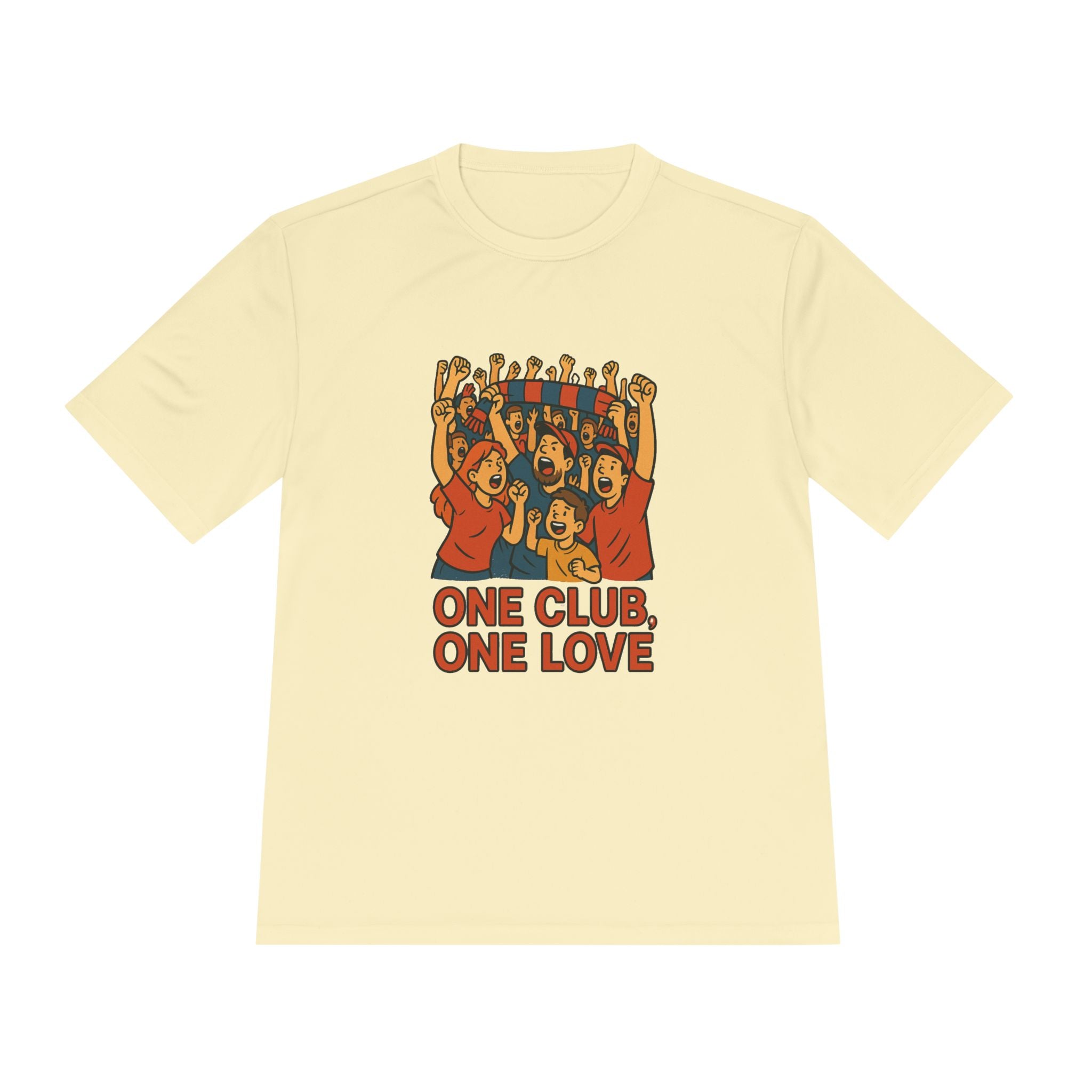 Unisex Moisture Wicking Tee - One Club, One Love