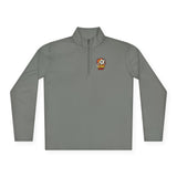 Unisex Quarter-Zip Pullover with Bold Graphic Design