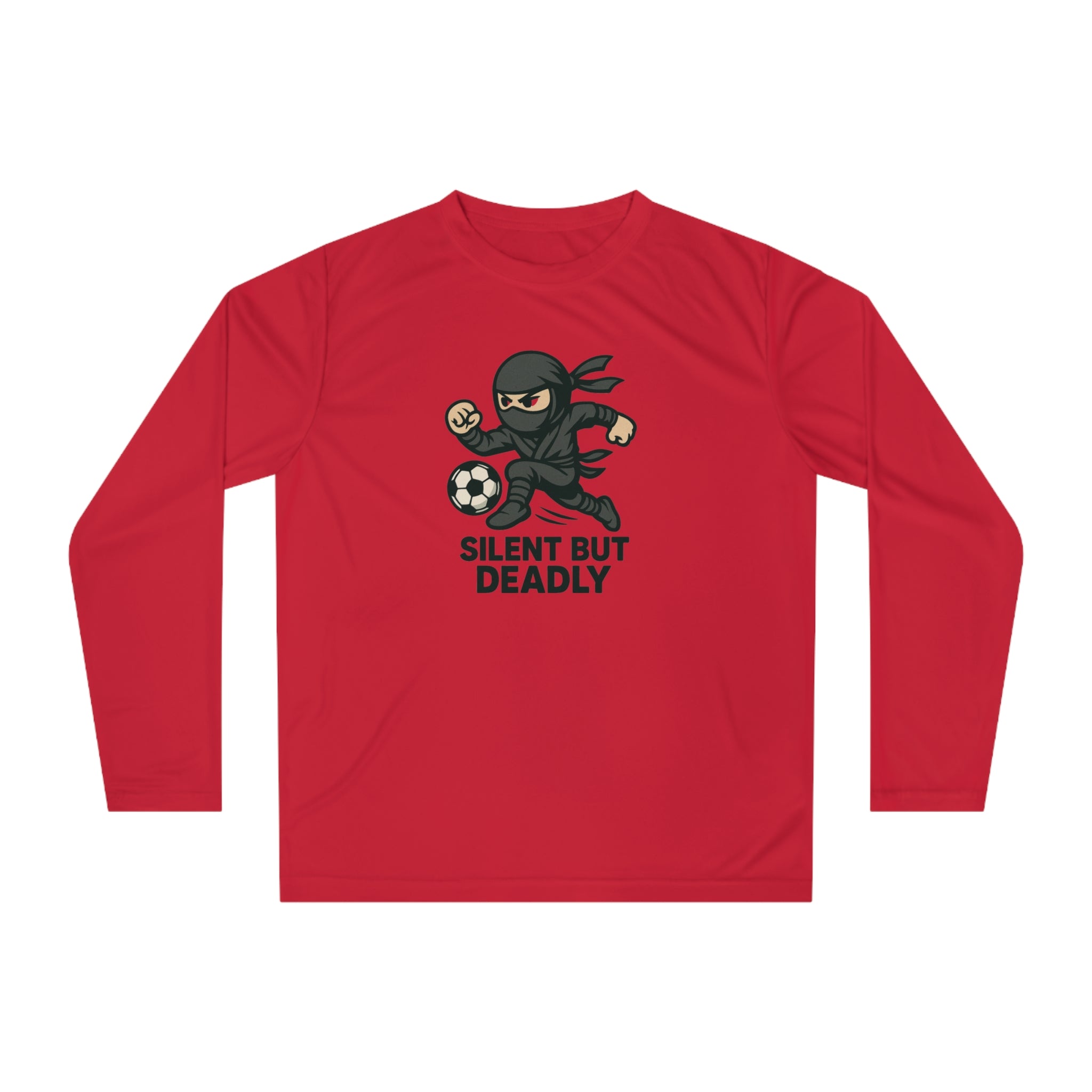 Silent but Deadly Ninja Performance Long Sleeve Shirt