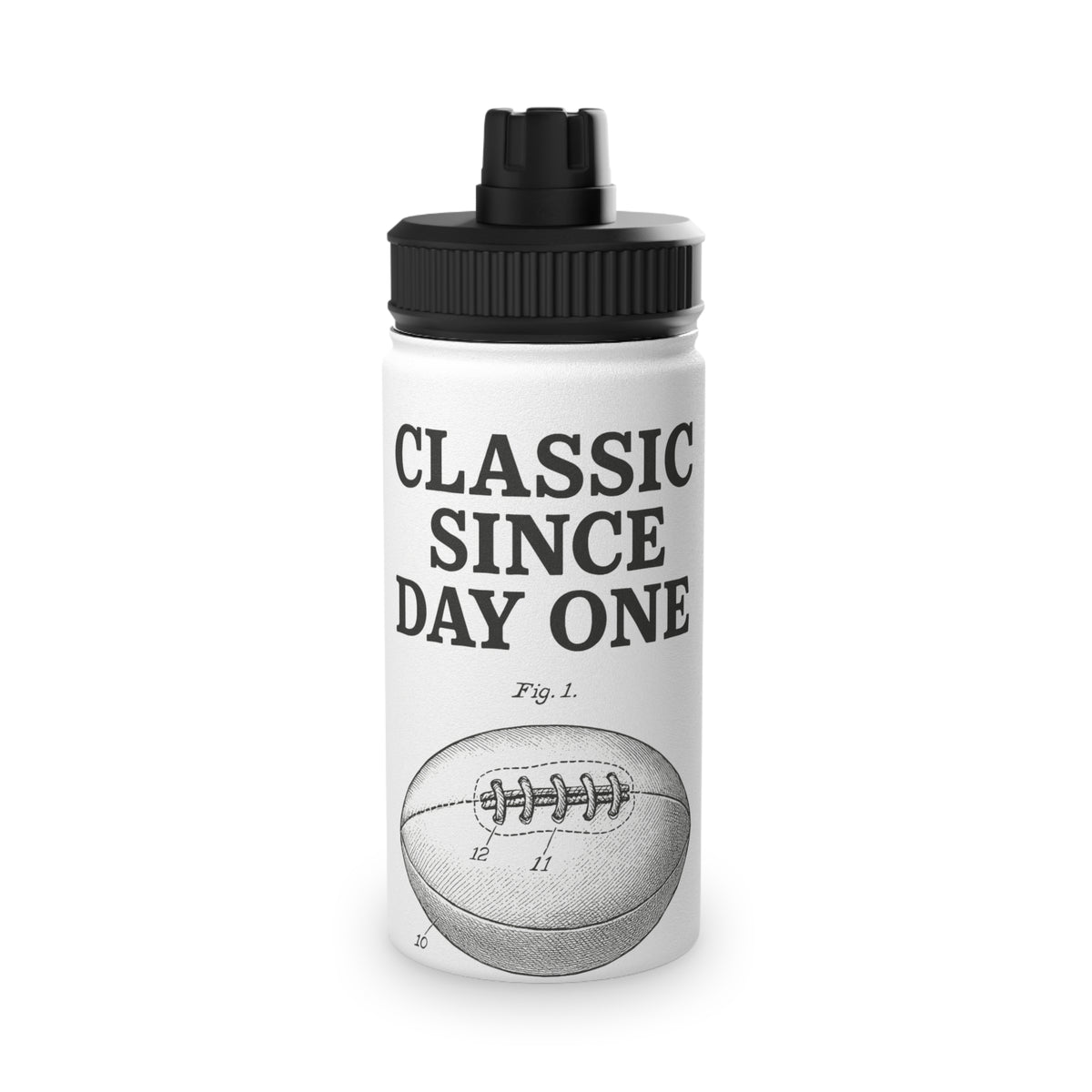 Classic Since Day One Stainless Steel Water Bottle
