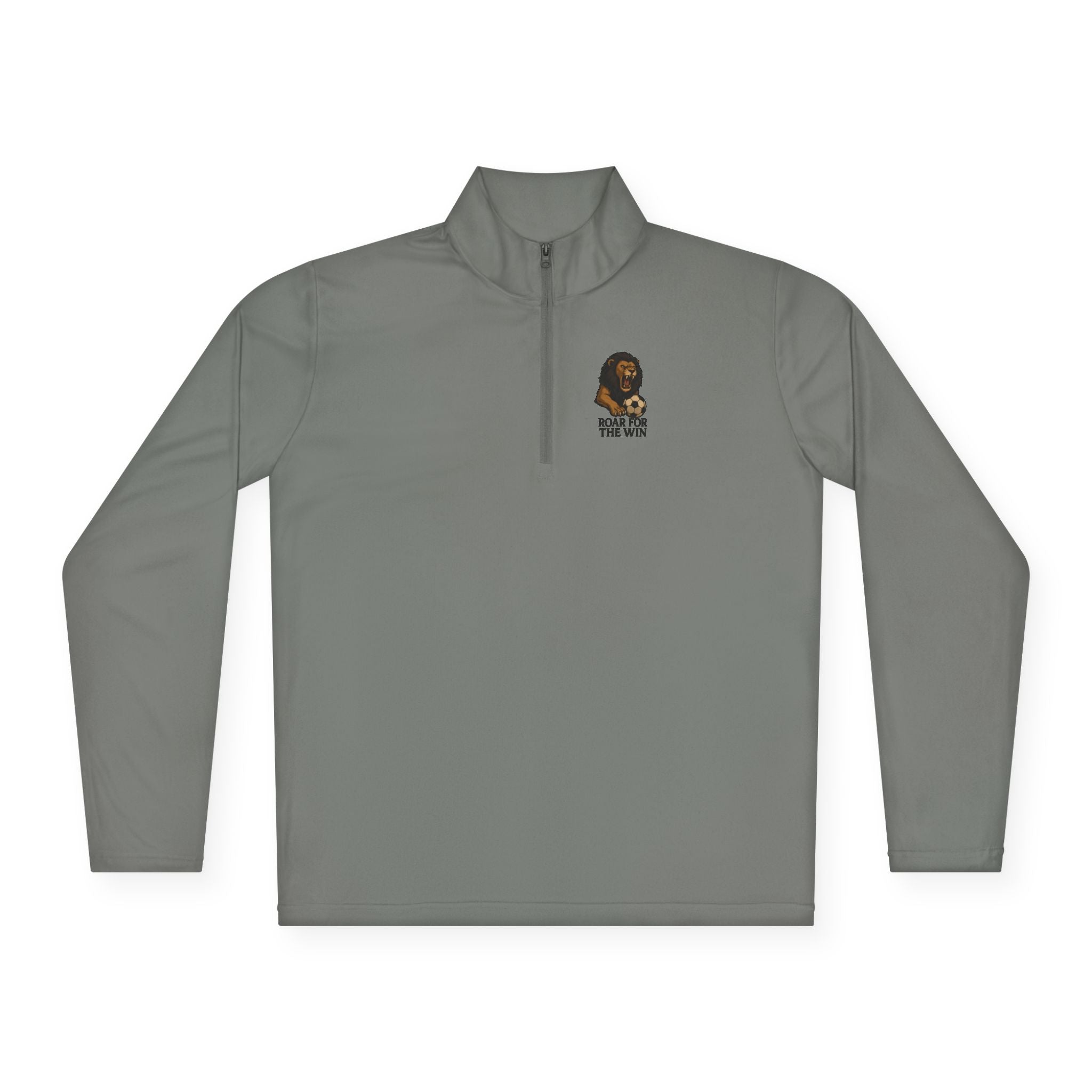 Zip Pullover with Lion Design