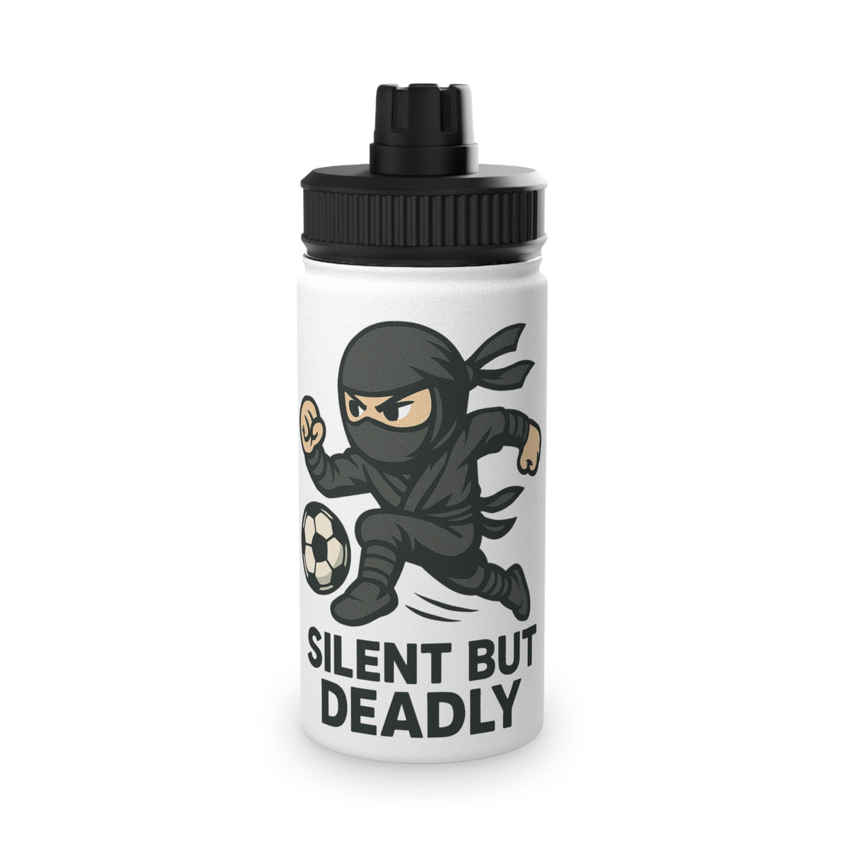 Ninja Sports Water Bottle – "Silent But Deadly"