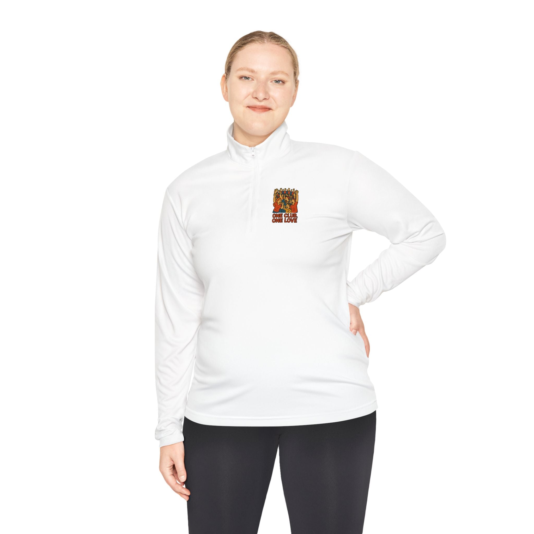 "One Club" Unisex Quarter-Zip Pullover
