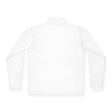 Unisex Quarter-Zip Pullover with Artistic Design