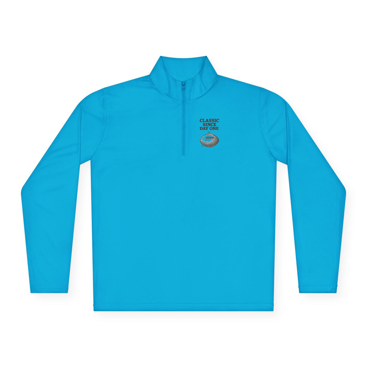 Zip Pullover "Classic Since Day One" Football Design