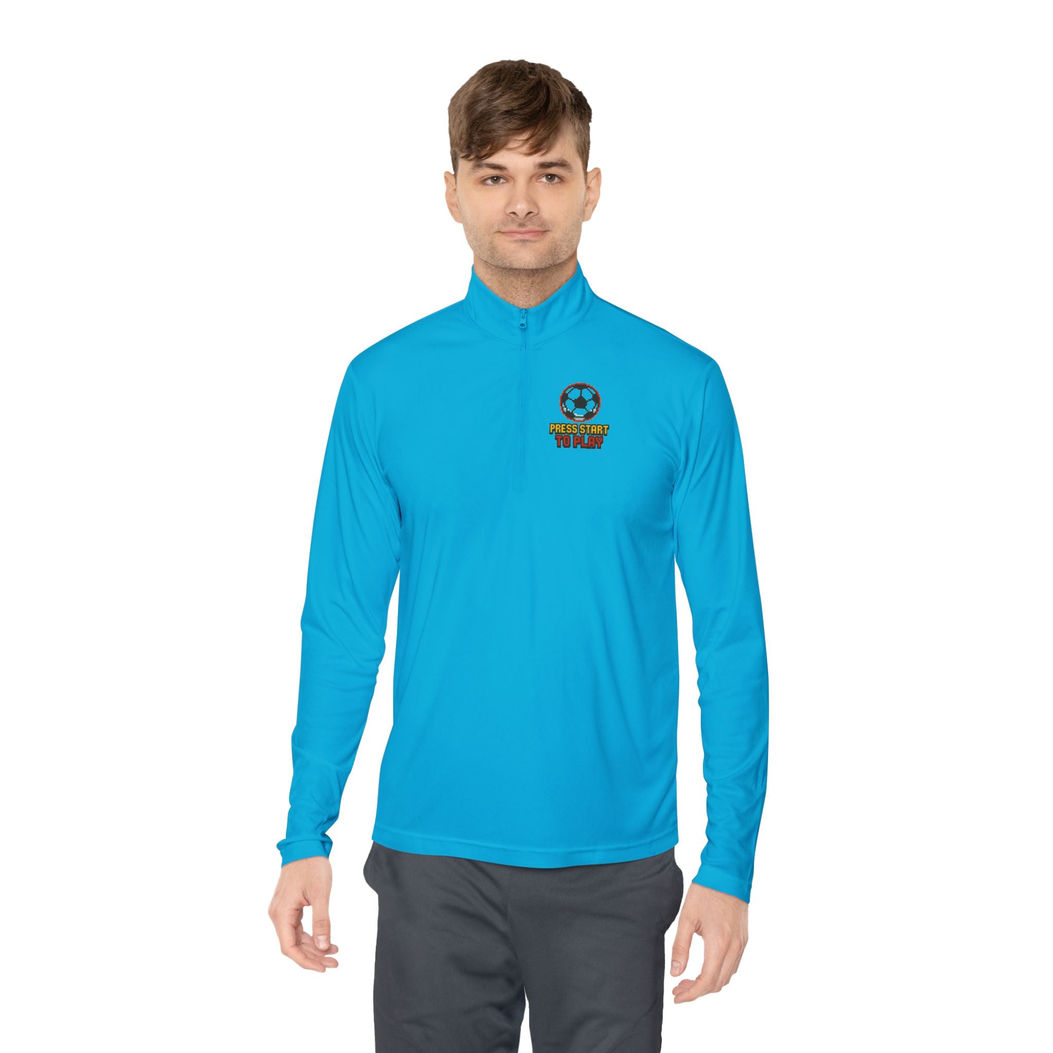 Press Start to Play Soccer Sweatshirt