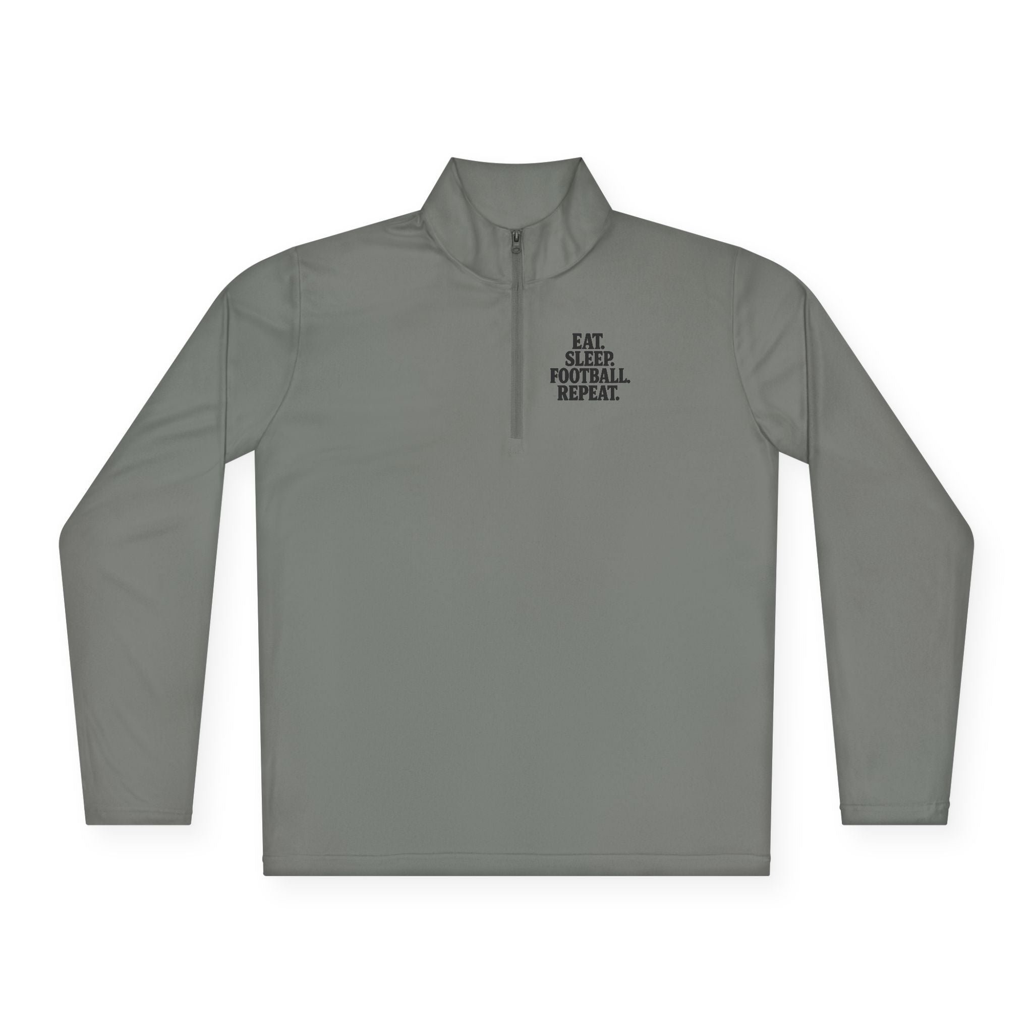 Eat Sleep Football Repeat Zip Pullover