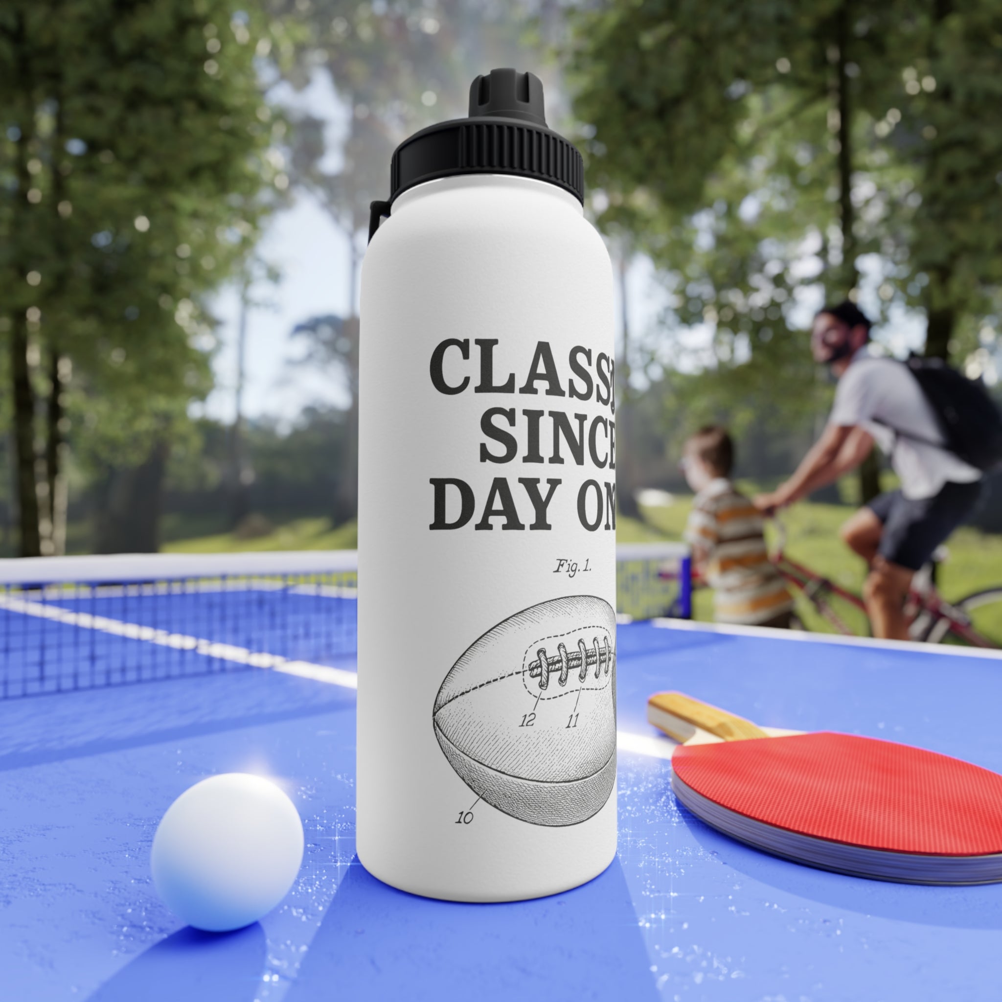 Classic Since Day One Stainless Steel Water Bottle