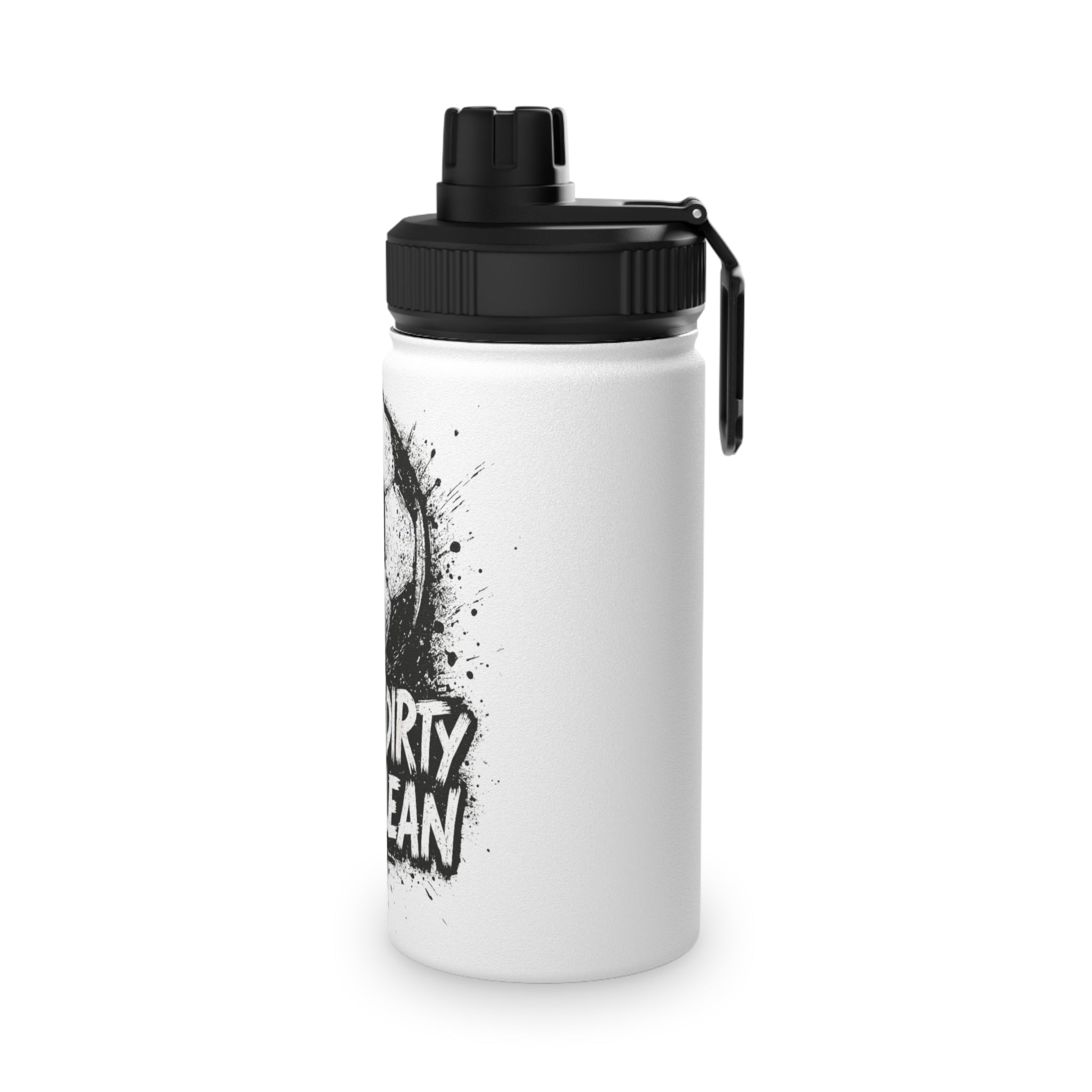 Play Dirty Win Clean Stainless Steel Sports Water Bottle
